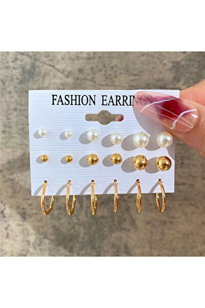 Choice AYA5485 Fashion Geometric Hoop Earrings Set for Women Vintage Bohemian...