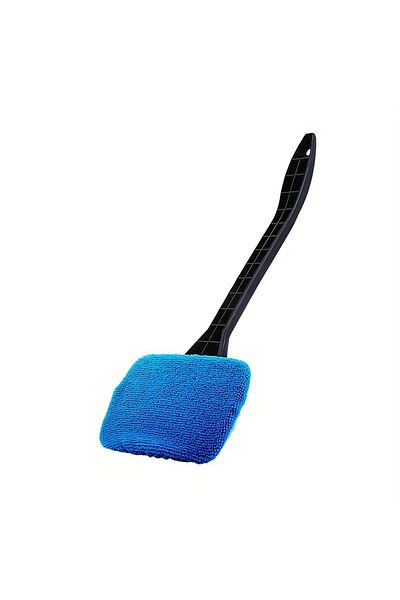 Choice Blue Car Cleaning Wash Tool with Long Handle Car Window Cleaner Washing Kit Windshield Wiper Microfi