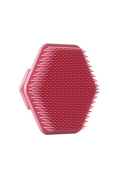 Choice Rose red Alwafore Facial Cleaning Brush Scrubber Silicone Miniature Face Deep Clean Shave Massage Fa