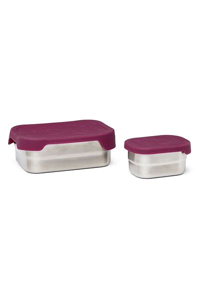 Ergobag Stainless Steel Lunch Box Set 2pcs 17 Cm