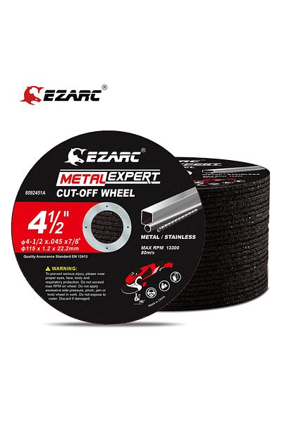 EZARC 25Pcs 115x1.2x22.2mm EZARC Cut Off Wheels 25Pcs, 115 mm x 1.2 mm x 22.2 mm Cutting Wheel, Metal & Sa