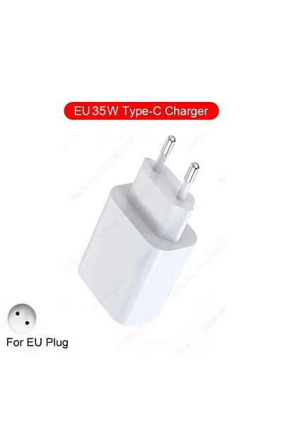 Choice EU Charger 35W PD Charger USB C Fast Charger For Apple iPhone 11 12 13 14 Pro Max Plus iPad Air Pro
