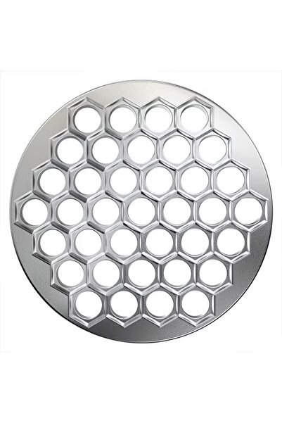 Choice قالب رافيولي من الألومنيوم مقاس 25 سم و37 فتحة، قالب زلابية لحم، 37 فتحة، عجينة زلابية مضغوطة