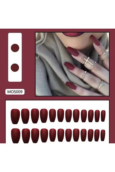 Choice MOS009 Dark Minority Wind Star Black Track Manicure Finished Moon Gradient Wearable Armour Detachabl