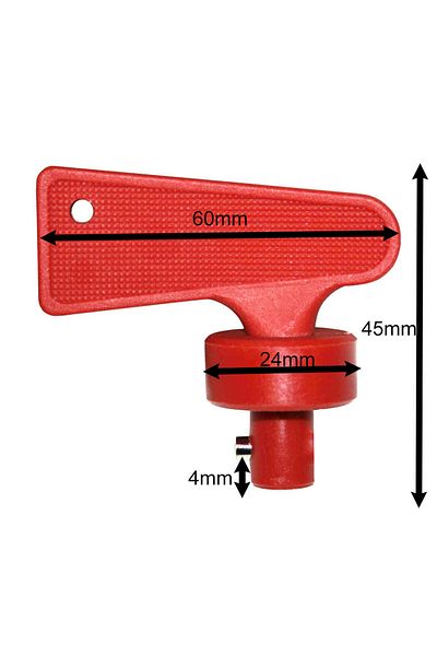 Choice Keys Cut Off Switch Key For Auto Truck For Battery Isolator Switch For Car Van Boats For Marine B...
