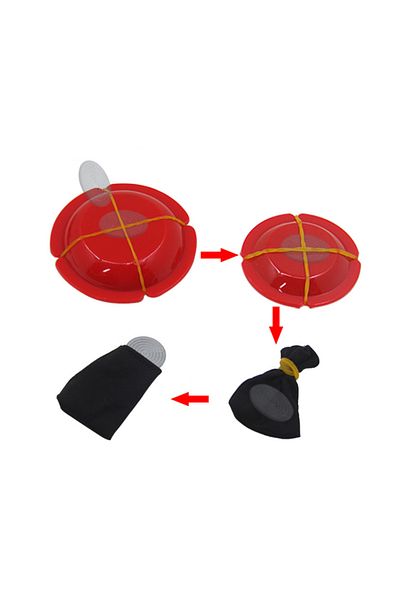Choice 1pc Magic Trick Magic Prop Coin Ufo Disappears Re-emergence Light Through The Close-up Stage Show...