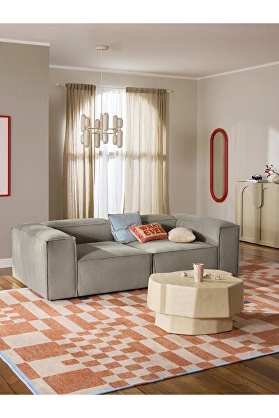 S Home Design Concept 2 Modüler Ikili Kanepe Koltuk Fitilli