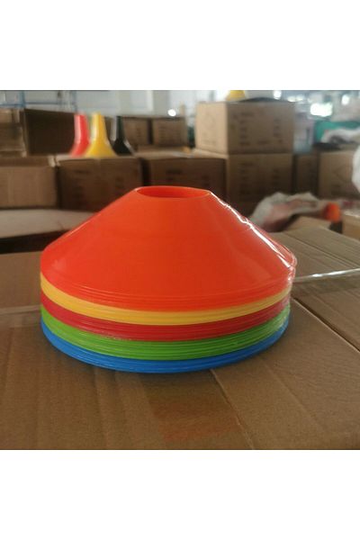 Choice Thickened sign plate Football training equipment logo bucket dish obstacle basketball auxiliary ice