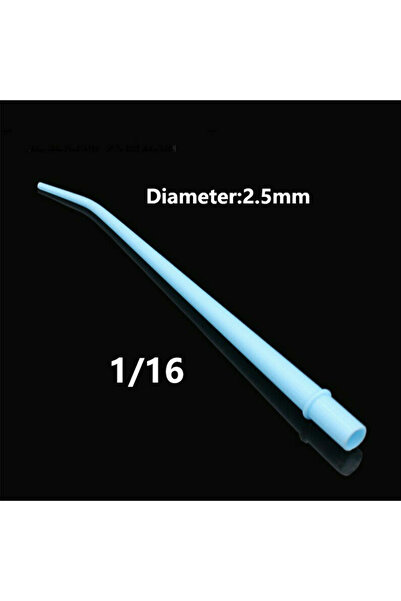 Choice Blue PIORPOY 25 Pcs/Bag Disposable Dental Surgical Aspirator Suction S...