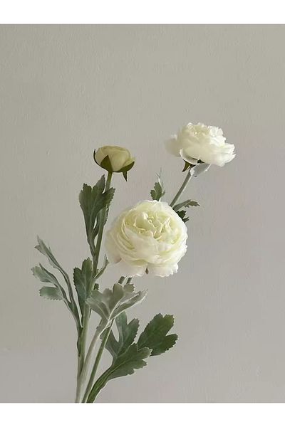 Choice 1pc WHITE The Dew Lotus simulation flower arrangement living room dining table ornament flower art a