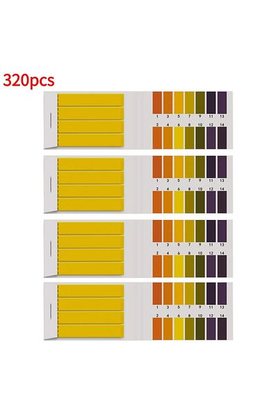 Choice 320pcs 80-800Pcs Professional 1-14 PH Litmus Paper Ph Meter Indicator Test Strips Water Cosmetics So