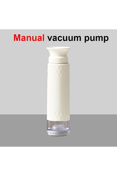 Choice Manual Pump Vacuum Sealed Tank Coffee Beans Vacuum Jar Kitchen Cereals Storage Box Airtight Containe