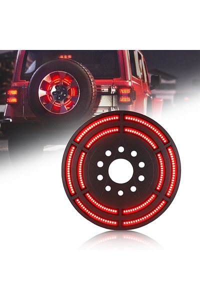 Choice Spare Tire Brake Light 3rd LED Rear Wheel Lights Third Tail Lamp for Jeep Wrangler JK 2007-2018 &...