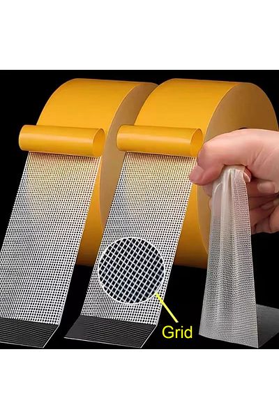 Choice Length 10m Width 1cm Super Thin Strong Fixation Double Sided Adhesive Tape Heavy Duty Translucent Me