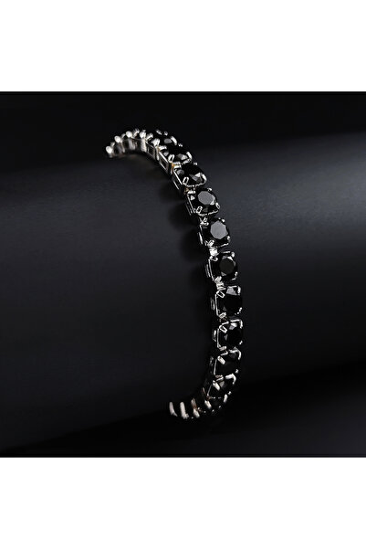 Choice سوار أسود فاتح بتصميم فريد من نوعه، مقاس 4 مم - 19 سم، وصل حديثًا لعام 2024، للنساء في عيد الحب