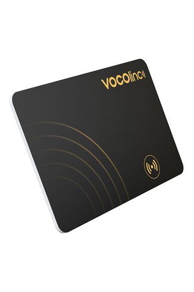 Choice black VOCOlinc Ultra-thin Wallet Tracker Card, Smart Tag Wallet Tracker, Bluetooth Pairing Find My I
