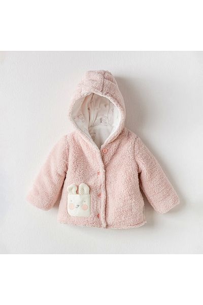 Marsilyan Andywawa Ac24137 Ballerina Welsoft Baby Coat Pink