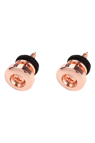 MOJOYCE Bronze 2pcs Guitar Screw End Pin Mushroom Head Guitar Strap Lock Guitar Fixator Adjustable Metal Mus