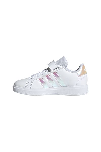 adidas Dívčí sportovní obuv Colorblock se zapínáním na suchý zip - Grand Court 2.0
