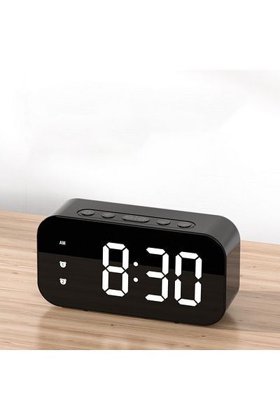 Choice G2685A Sonic LED Digital Alarm Clock Plug-in Digital Clock Dual Alarm Sonic Temperature Clock 12/24H
