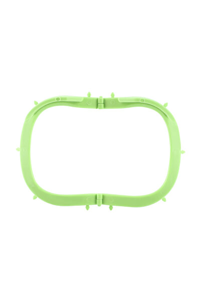 Choice إطار أسنان قابل للطي من NIGF باللون الأخضر، قطعة واحدة، دعامة من صفائح...