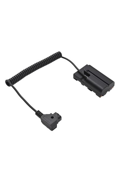 Andoer B Dual-sided F550 Np-f Dummy Battery Cross-shaped To D-tap Power Cable For Field Monitor Led Light .