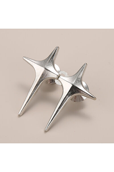 Choice5 مشبك خصر فضي اللون، قطعة واحدة، نصف زوج، مشبك خصر على شكل نجمة، مشبك ...