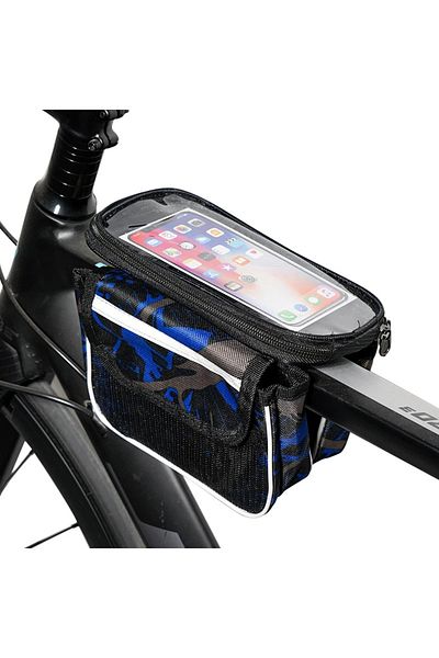 Choice TTB 2025 Bicycle Pannier Top Front Tube Frame Bag Waterproof MTB Road Bike Storage 6.0 Inches Phone