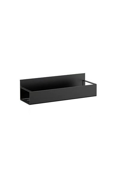Choice 29.5x9.5x7.5 1pc black 1PC magnetic storage rack with hooks for household kitchen refrigerator was