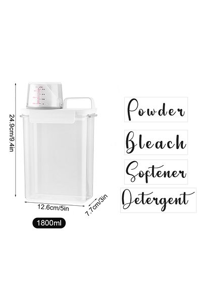 Choice 1800ml Laundry Detergent Dispenser for Laundry Room Orgnization and Storage 1100/1800/2300ml Laundry