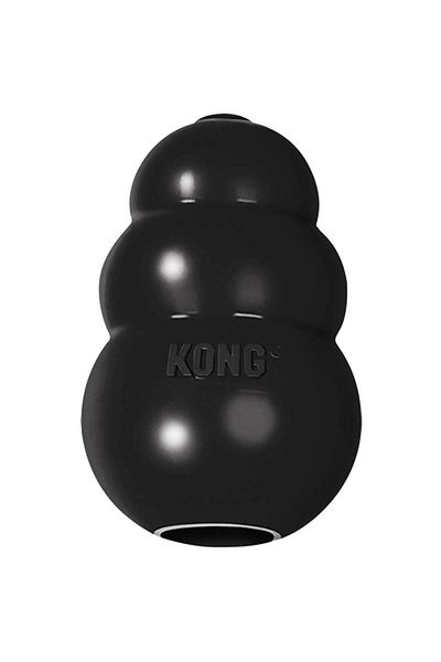 Choice M KONG Extreme KONG - Extreme Dog Toy - Toughest Natural Rubber, Black - Fun to Chew, Chase and Fetc