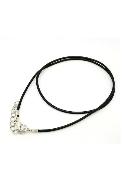 Selderesi 5 Adet Kolye Ipi Balmumu Suni Deri Kaliteli Hazır Ip 60+5 Cm