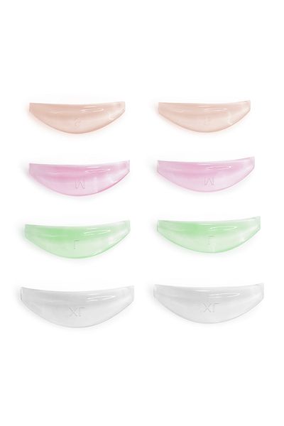 Choice 4 Pairs Libeauty NEW Silicone Eyelash Perm Pad Lifting Lashes Rods Shield L Warped Eyelash Curler Ac