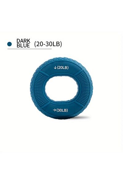 Choice DEEP BLUE 20-80LB Strength Hand Grip Ring - Increase Muscle Power
