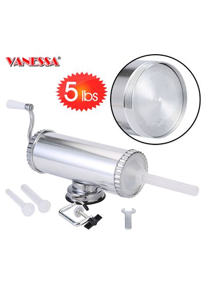 Choice 5 LBS MASTER FENG Sausage Stuffer Homemade Manual Sausage Maker Sausage Meat Filling Machine