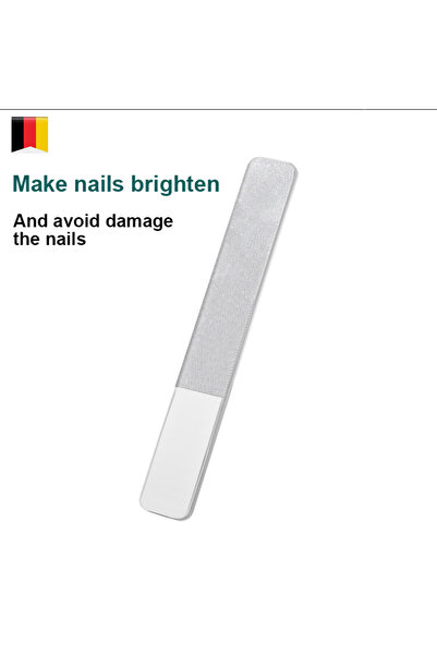 Choice قطعة واحدة من مبرد أظافر نانو زجاجي، أداة تلميع أظافر احترافية، قابلة ...