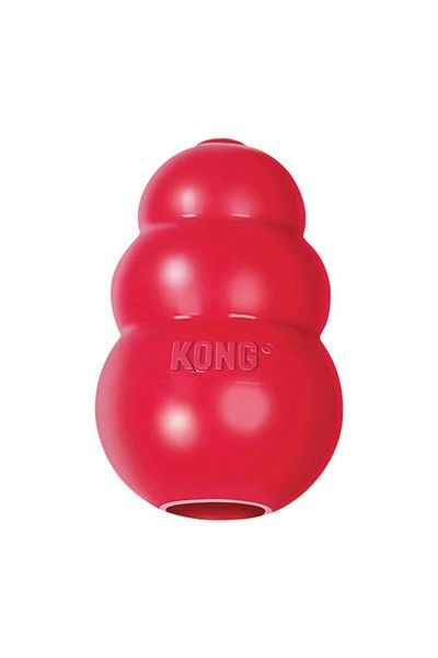 Choice Large KONG Classic KONG Classic Dog Toy- Toughest Natural Rubber, Red- Fun to Chew