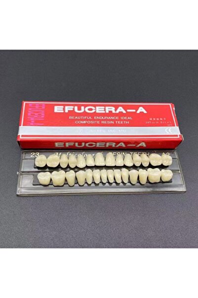 Choice 23 A2 طقم أسنان متعدد الطبقات ملون كامل الفم 28 قطعة/صندوق أسنان من ال...