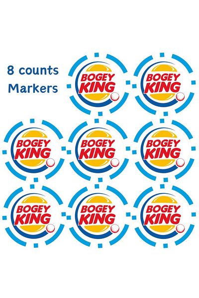 Choice 8 Counts Golf Ball Marker Poker Chips ,great Golf Accessories For Men Golfers Dad Boyfriend Husba...