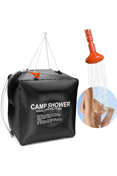 Choice أكياس مياه سوداء 40 لتر رأس دش يعمل بالطاقة الشمسية سريع التسخين حقيبة...