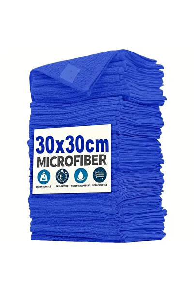 choice2 20 قطعة من مناشف المايكروفايبر مقاس 30×30 سم، من 1 إلى 50 قطعة، لغسيل...