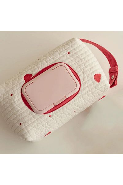 Choice Red Cartoon Animal Flip Cover Tissue Box Wet Wipes Case Car Hanging Bag Paper Holder Storage Removab