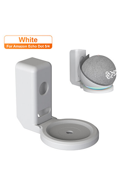 Choice3 White Style A Echo Dot Wall Mount Holder For Alexa Echo Dot 4 5 3rd G...