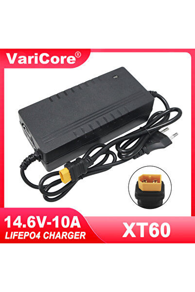 Choice شاحن EU XT60 VariCore 14.6V 12V 10A Lifepo4 110-220V 4S 12V بطارية ليث...