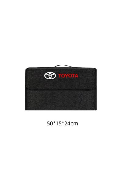 Choice 50cm gray Car Trunk Storage Box Foldable Sundries Organizer Bag For Toyota Corolla RAV4 Yaris Prado