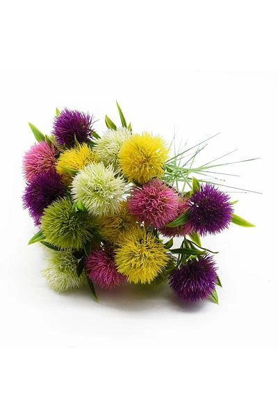 Choice L MULTI 5/10pcs Artificial Plants Dandelion Bouquet Vases For Home Decor Wedding Decorative Fake Flo