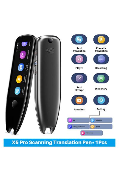 Choice X5 Pro-1Pcs X5 Pro Smart Voice Scan Translator Pen Real-Time Multi-function Language Translation Bus