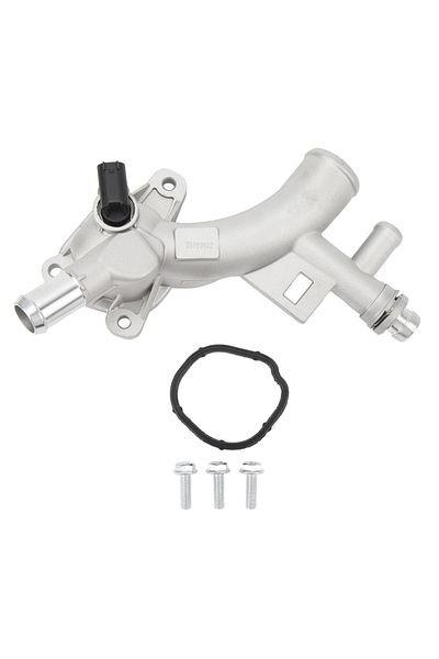 Choice silver Aluminum Coolant Water Outlet Thermostat Housing 25193922 55565334 For Buick Encore 1.4L 2013