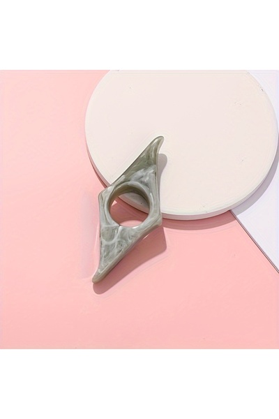 Choice حامل كتاب إبداعي من الراتنج باللون الأخضر، قطعة واحدة، مساعد للقراءة و...