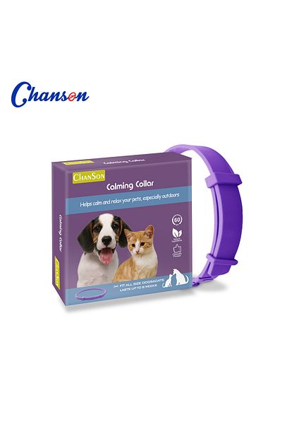 Choice Dog2-purple-38cm Pet Calming Collar For Cats Dogs Adjustable Anxiety Pheromone Reducing Pet Collar L